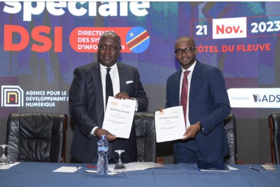 L’ADN de la RDC et  africa Digital Academy s’engage pour la formation de 100 000 agents publics en cybersécurité