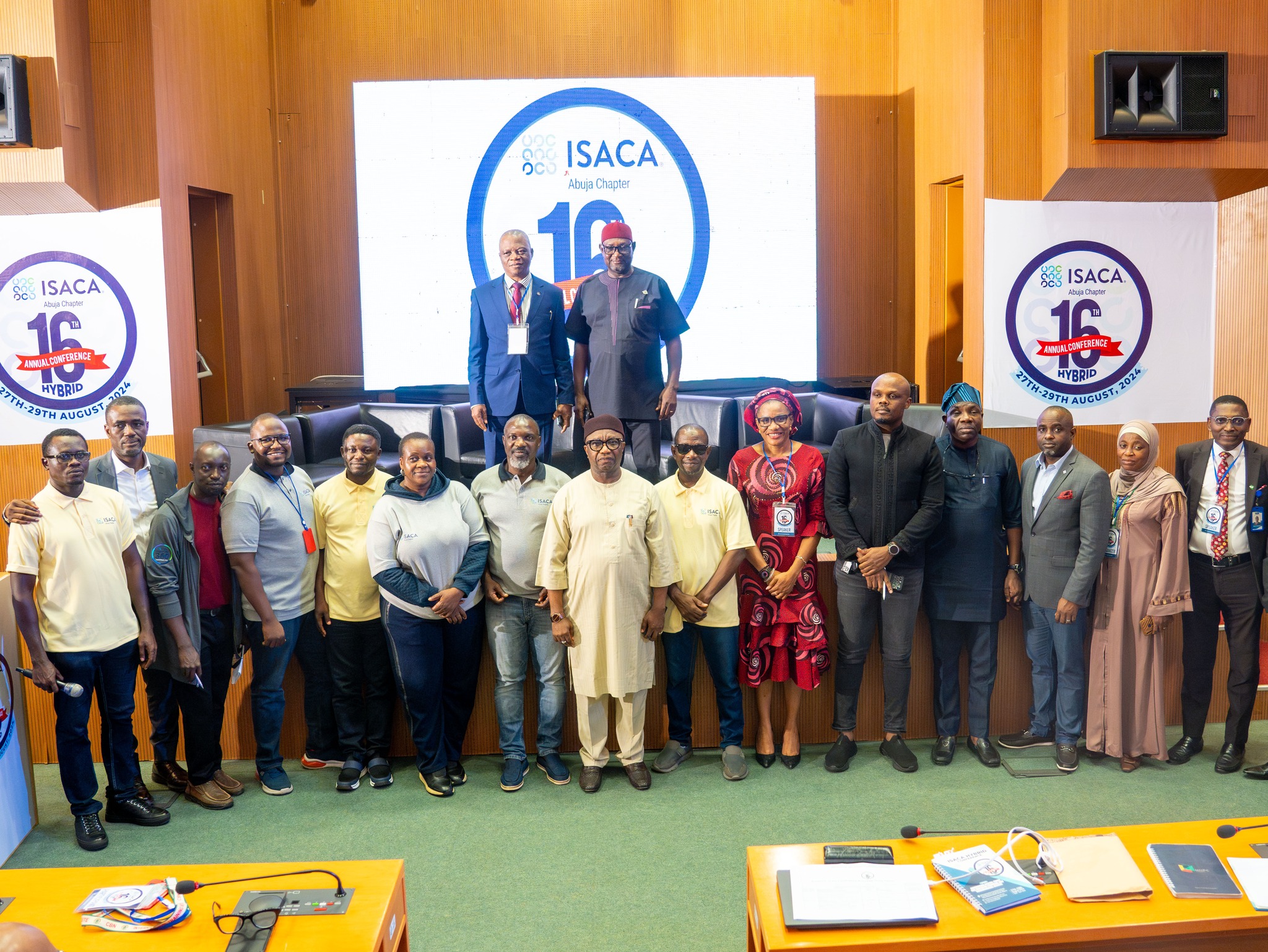16ème conférence annuelle de l'ISACA : Dr Vincent OLATUNJI appelle au renforcement de la protection des données dans les banques
