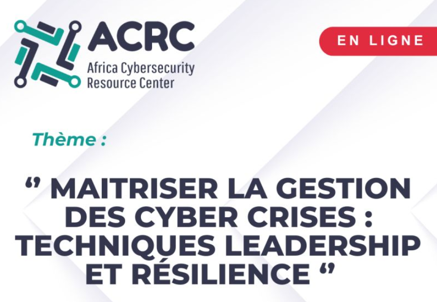 Menaces cyber croissantes : l'ACRC et GIM UEMOA lancent une formation pour les leaders de cybersécurité