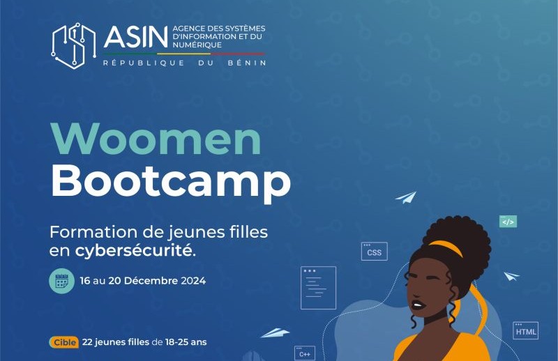 L'ASIN Bénin lance une formation sur la sécurité des applications web dédiée aux jeunes filles