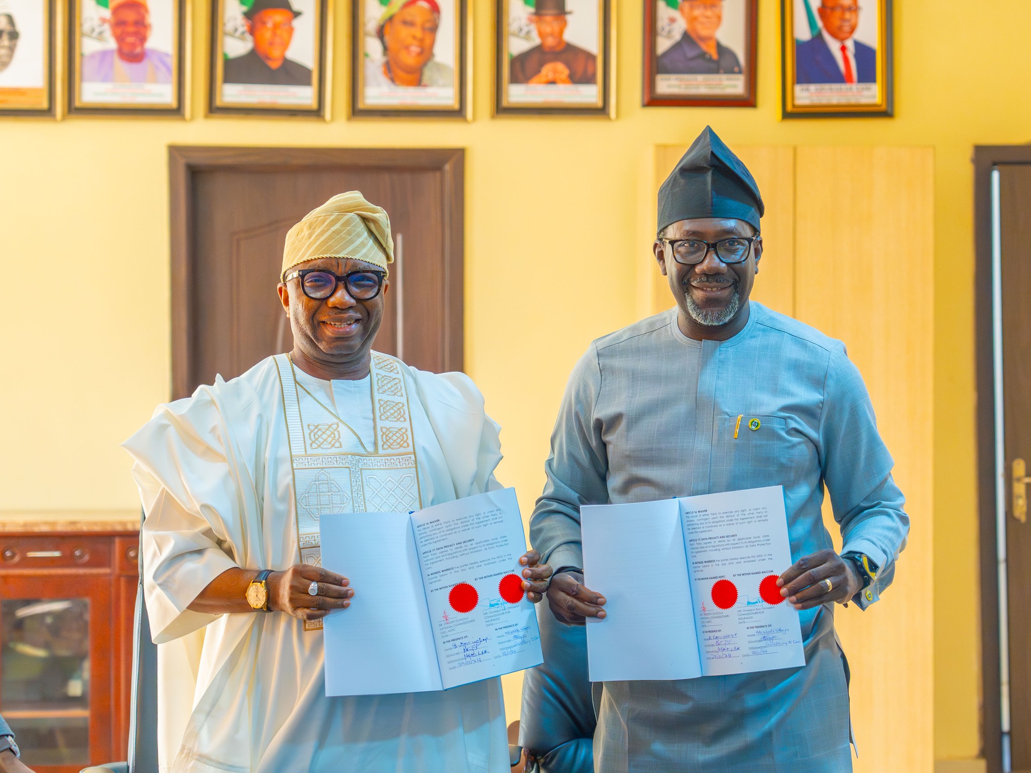 Protection des données dans les assurances au Nigéria  NAICOM et la NDPC concluent un partenariat stratégique