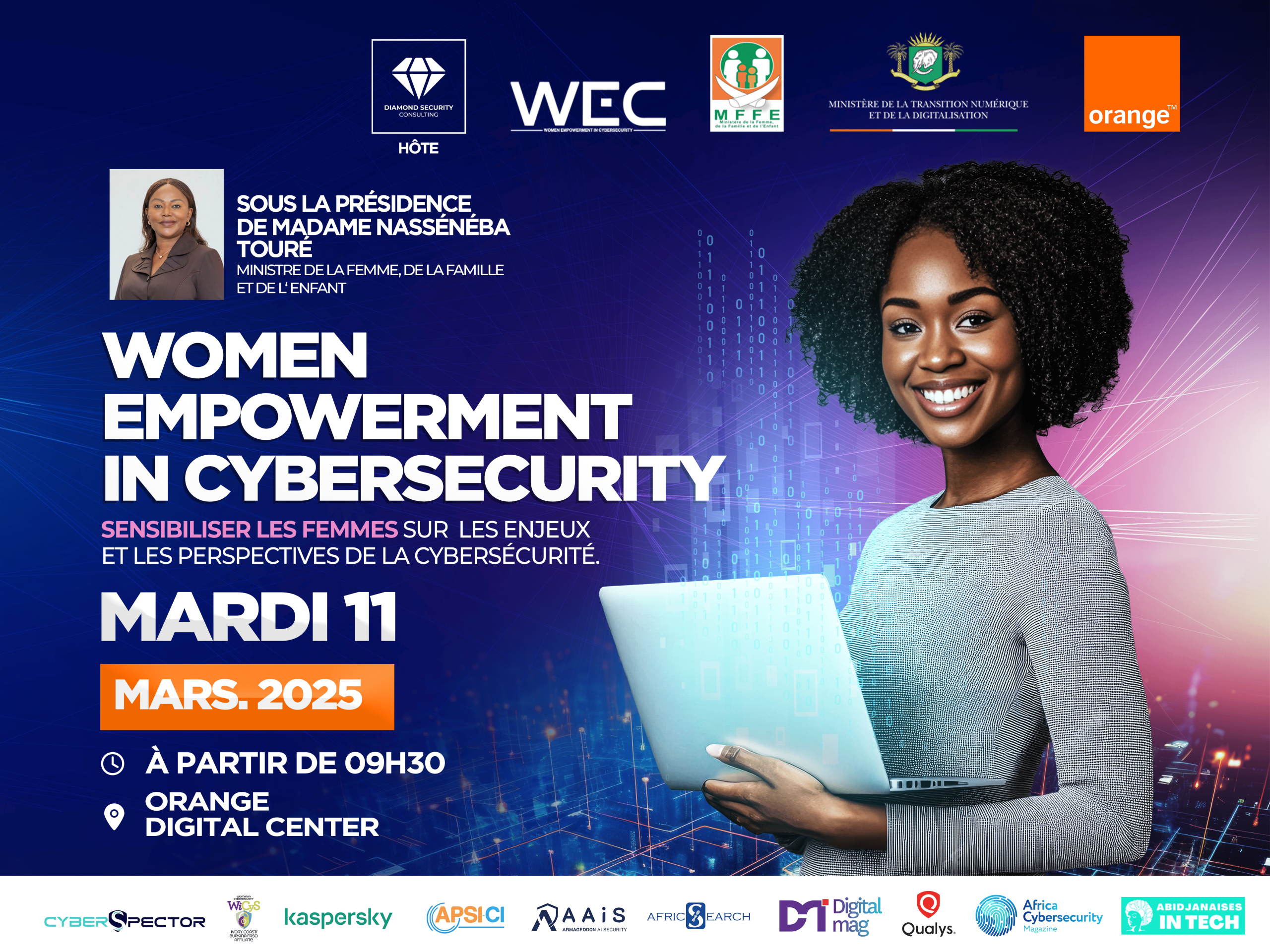 Women Empowerment in Cybersecurity 2025 : les femmes au cœur de la cybersécurité en Côte d'Ivoire