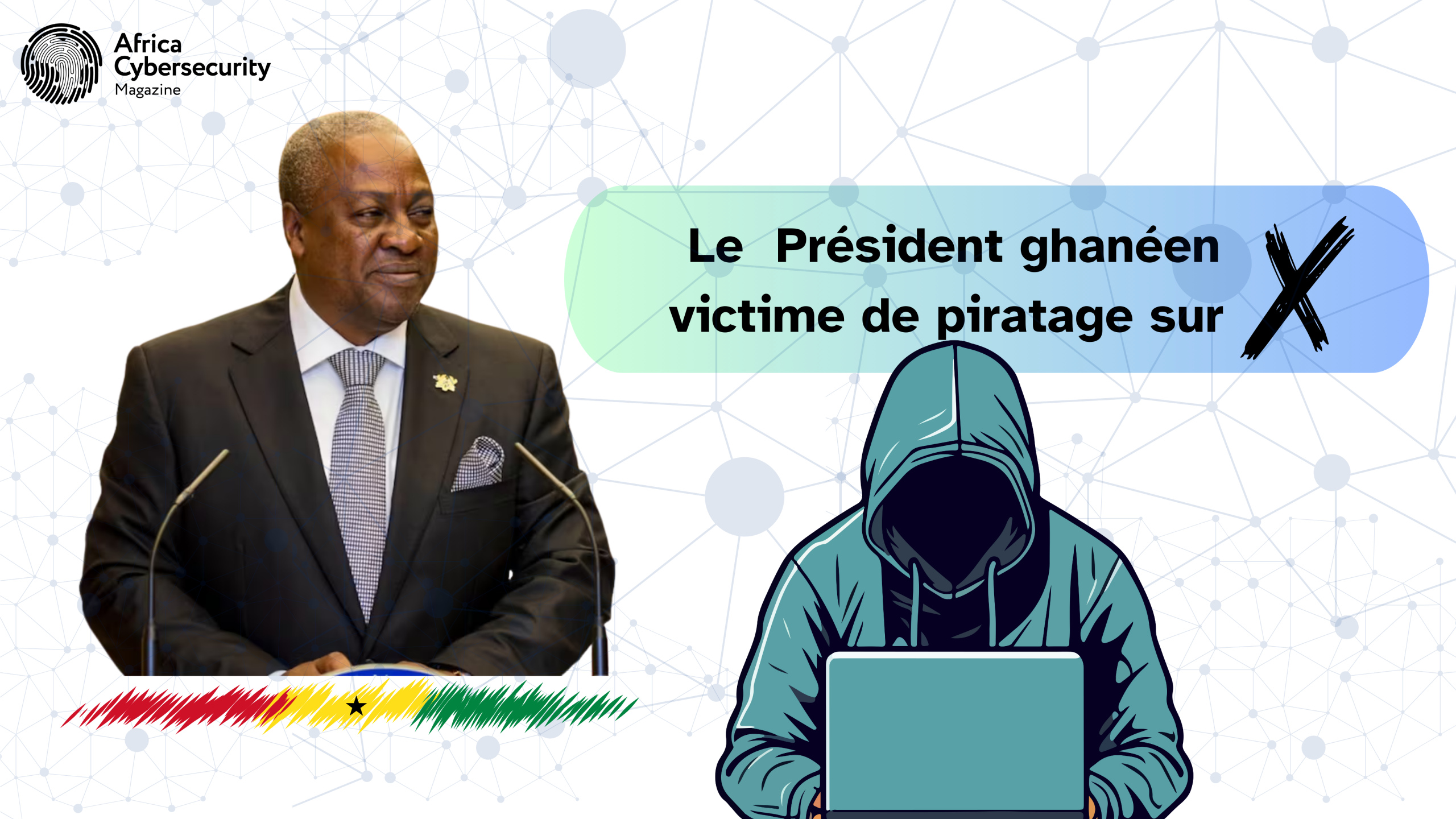 Le compte X du Président piraté pour une arnaque à la cryptomonnaie