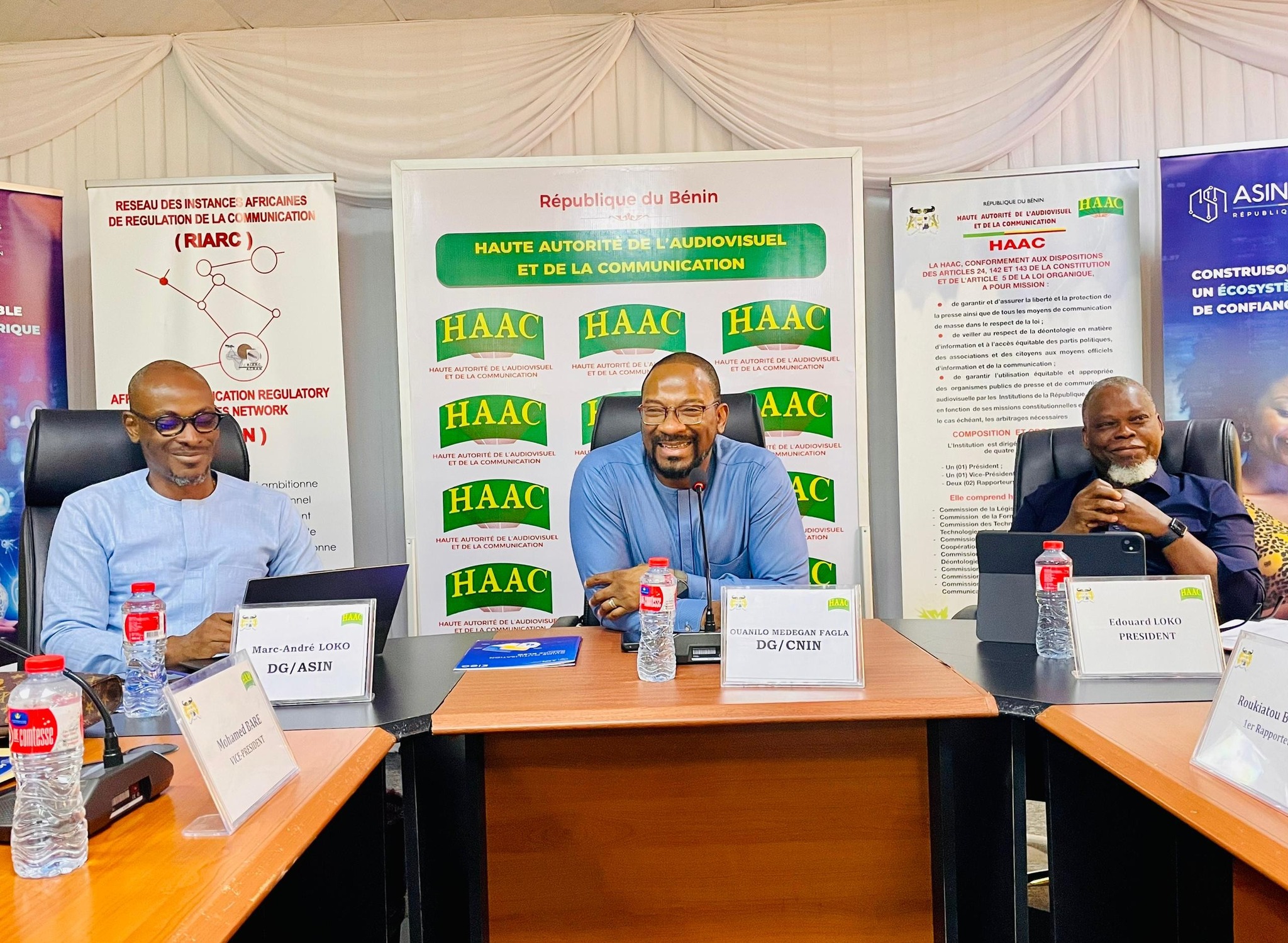 Protection des informations sensibles de l’État : CNIN-Bénin et ASIN-Bénin outillent les cadres et conseillers de la HAAC