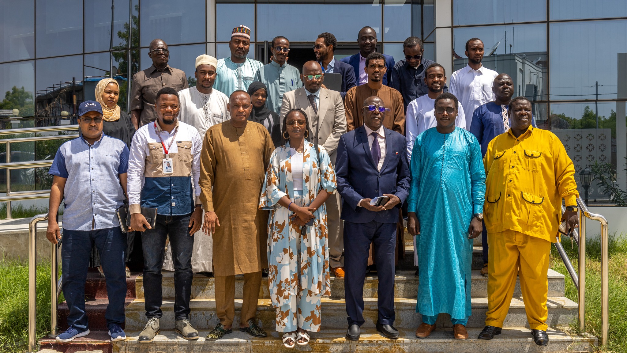 Protection des données personnelles : ANSICE-Tchad effectue une visite guidée dans les locaux du nouveau Data Center National à N’Djamena